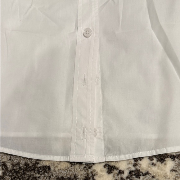 J.Crew Crisp White Short Sleeve Shirt - Picture 5 of 5